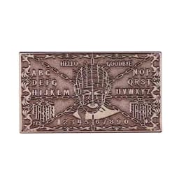 Horror Movie Hellraiser Enamel Pin Gothic Badge Men's Backpack Pin Brooch Denim Jacket Unique Accessory Jewelry Gift