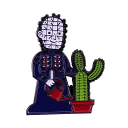 Horror Movie Hellraiser Enamel Pin Gothic Badge Men's Backpack Pin Brooch Denim Jacket Unique Accessory Jewelry Gift