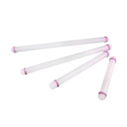 23/33/45/50cm Plastic Rolling Pin Kitchen Cake Baking Tool PP Non Stick Surface Stick Circled Household Sugar Dough Rolling Mach