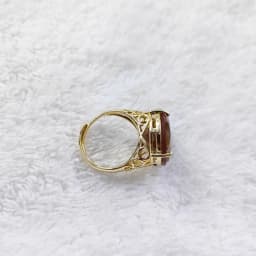 Turkish Color Changing Gemstone Sultanite Ornaments Oval Ring Fashion Simple Rings for Women Jewelry