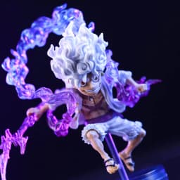 10cm One Piece Luffy Anime Figure GEAR5 Sun God Nika Luffy Action Figures PVC Collection Model Doll Toys Kids Birthday Gifts