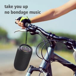 ZEALOT-S49 Portable Bluetooth Speaker 360 Stereo Sound 20W IPX6 Waterproof Wireless Bluetooth 5.2 Outdoor Speaker