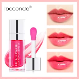 Crystal Jelly Moisturizing Lip Oil Plumping Lip Gloss Makeup Sexy Plump Lip Glow Oil Tinted Lip Plumper 6ml 1 Piece