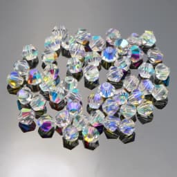 AAAAA Quality 720pcs Big Bag Crystal AB 4mm Bicone Crystal Beads Glass Beads Loose Spacer Beads for Jewelry Making Accessories