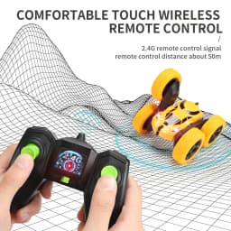 RC Stunt Car Children Double Sided Flip 2.4G Remote Control 360 Deree Rotation Off Road Drift RC Car Gifts