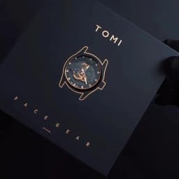 TOMI New Popular Watch Luxury Casual Men's and Women's Watch Hollow Diamond Quartz Watch