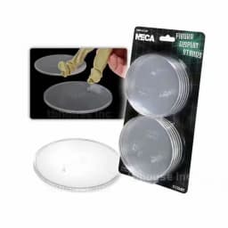 6 - 8" Inch Neca Stands Model Toy Plastic Model Display Base Clear/Black Transparent Action Figure Display Stands