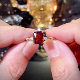 CAOSHI Fashion Lady Yellow Zirconia Ring Trendy Female Engagement Ceremony Jewelry Stylish Bridal Wedding Band Accessories Gift
