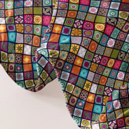 1 Bohemian patterned frosted bedsheet, bedroom printed bedspread, bedding (excluding pillowcases)