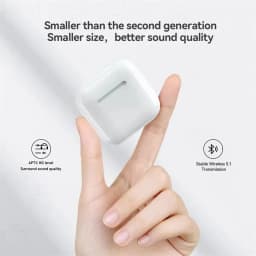 New Pro TWS Bluetooth Headphones Stereo Wireless Earphones InEar HiFi Earbuds HandsFree Headset With Microphone For Smartphone