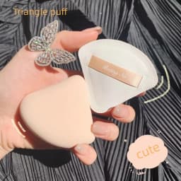 Dry Wet Usable Makeup Cosmetic Puff Sponge Cushion Puff for Foundation Powder Soft and Cute