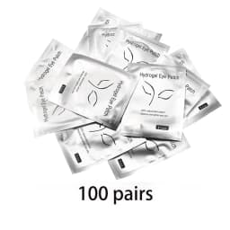 50/100 Pairs Patches for Building Hydrogel EyePads Eyelash Extension Paper Stickers Lint Free Under Eye Pads Makeup Supplies