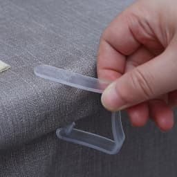 72pcs Clear Tablecloth Clips Picnic Cloth Plastic Clip Windproof Table Cover Holder Clamps For Home Kitchen Restaurant Accessory