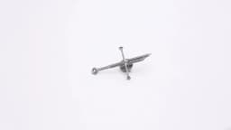 Lord of the Narsil Broken Sword Pins Brooch Movie Aragorn Sword Metal Badge Brooch for Women Men Lapel Pin Jewelry