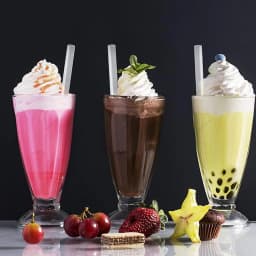 50/600Pc White Jumbo Smoothie Straws Drinking Straws Large Bubble Tea Milkshake MilkTea Straws Party Wedding Bar Home Accessory
