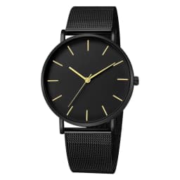 Top Brand Luxury Watches Women Fashion Stainless Steel Mesh Belt Quartz Wristwatch Simple Casual Ladies Clock Gift Montre Femme