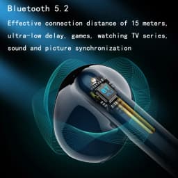 Wireless Bluetooth Earphones Comfort Earbuds Music Sports Wireless Headphones HIFI Sound Quality with Microphone