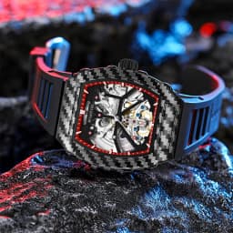 Fully Automatic Skeleton Mechanical Watch, Fashionable Personality, Luxury Hot Men's Watch, Casual Business Watch