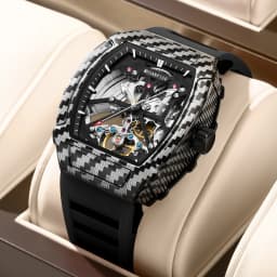 Fully Automatic Skeleton Mechanical Watch, Fashionable Personality, Luxury Hot Men's Watch, Casual Business Watch