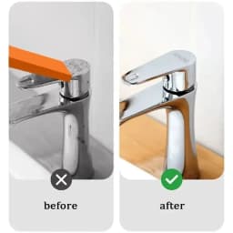 XMSJ Magic Eraser Easy Limescale Eraser Rubber Household Kitchen Cleaning Tools Toilet Rust Brush Bathroom Glass Rust Remover
