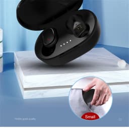 A6S Wireless Bluetooth Earphones Touch Control Sport Headset LED Display Stereo Sound For Mobile Phones