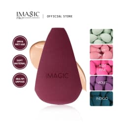 IMAGIC Makeup Sponge 10 Pcs Wet And Dry Puff Professional Soft Makeup Puff Sponge Ultra-High Quality Bigger Combination Packages