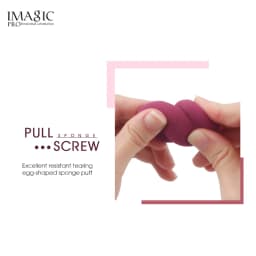 IMAGIC Makeup Sponge 10 Pcs Wet And Dry Puff Professional Soft Makeup Puff Sponge Ultra-High Quality Bigger Combination Packages