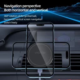 Car Air Outlet Wireless Charger Phone Stand For Magsafe iPhone 16 15 14 13 12 Pro Max Air Vent Cell Magnet Fast Charging Station