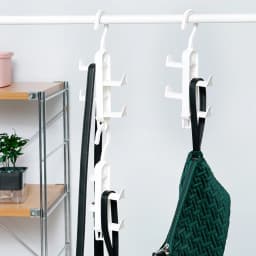 Bag Storage Tool Wardrobe Storage Multifunctional Clothes Rack Traceless Hanging Bag Rack Hat Door Non Perforated Hanging Hook