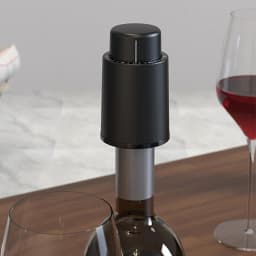 Wine Plug Vacuum Retain Freshness Champagne Stopper Red Wine Stopper Stainless Steel Wine Bottle Cap Leak-Proof Sealing.