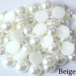 2/3/4/5/6/8/10/12/14mm Imitation Pearl ABS Plastic Half Round Loose Bead for DIY Jewelry Making Accessories Nail Art Crafts