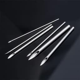 1/2/5Pcs Disposable Sterile Body Piercing Needles Medical Tattoo Needle for Navel Nipple Lip Navel Ring Kit Surgical Steel Tool