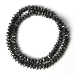 Natural Facete Lava Rock Hematite Stone Gold Plated Rondelle Loose Beads for Jewelry Making DIY Handmade Bracelets Charms 15''