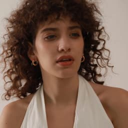 Yhpup Chic Stainless Steel Geometric Round Hoop Earrings Women Gold Silver Color Charm Trendy Fashion Temperament Jewelry