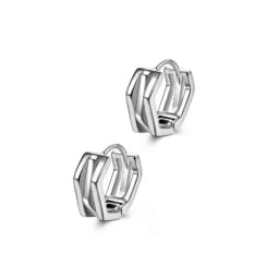 Small Ring Hoop Earrings for Men Women Fashion Vintage Filigree Earrings Silver Color Jewelry Beautiful Gifts