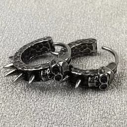 Small Ring Hoop Earrings for Men Women Fashion Vintage Filigree Earrings Silver Color Jewelry Beautiful Gifts
