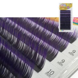 GAHAMACA Colorful Individual Eyelashes C/D/L/LU Individual Colored UV Lashes 0.07/0.10mm 8-14mm False Lashes Wholesale Supplies