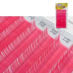 GAHAMACA Colorful Individual Eyelashes C/D/L/LU Individual Colored UV Lashes 0.07/0.10mm 8-14mm False Lashes Wholesale Supplies