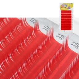 GAHAMACA Colorful Individual Eyelashes C/D/L/LU Individual Colored UV Lashes 0.07/0.10mm 8-14mm False Lashes Wholesale Supplies