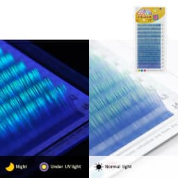 GAHAMACA Colorful Individual Eyelashes C/D/L/LU Individual Colored UV Lashes 0.07/0.10mm 8-14mm False Lashes Wholesale Supplies