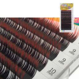 GAHAMACA Colorful Individual Eyelashes C/D/L/LU Individual Colored UV Lashes 0.07/0.10mm 8-14mm False Lashes Wholesale Supplies