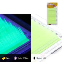 GAHAMACA Colorful Individual Eyelashes C/D/L/LU Individual Colored UV Lashes 0.07/0.10mm 8-14mm False Lashes Wholesale Supplies