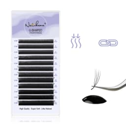 NATUHANA Professional Eyelash Extension Glue 0.3S 0.5S 1S 2S Fast Drying Black Clear Lash Adhesive Non-Irritating Strong Hold