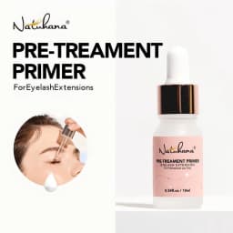 NATUHANA Professional Eyelash Extension Glue 0.3S 0.5S 1S 2S Fast Drying Black Clear Lash Adhesive Non-Irritating Strong Hold