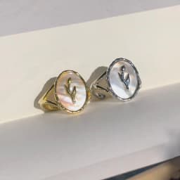 VENTFILLE 925 Sterling Silver Metal Flower Shell Geometric Rings For Women French Retro Romantic Open Thai Silver Rings