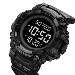Skmei Luxury Fashion Sports Watches Men Waterproof Stopwatch Dual Time Digital Wristwatch Big Dial Clock Reloj Hombre