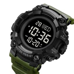 Skmei Luxury Fashion Sports Watches Men Waterproof Stopwatch Dual Time Digital Wristwatch Big Dial Clock Reloj Hombre