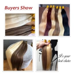 I Tip Hair Extension Straight Human Hair Extensions 40g/50g/ Set Capsule Keratin Natural Fusion Human Hair Extension 12-26inch