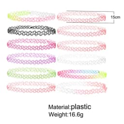 New Collares Vintage Stretch Tattoo Choker Necklaces For Women Girl Charm Gothic Elastic Necklace Female Wedding Gift
