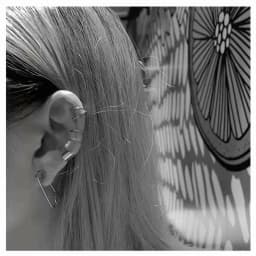 2PCS Punk Fake Peircings Stainless Steel Clip on Earrings Lip Ring Non Piercing Mouth Rings Body Jewelry For Women